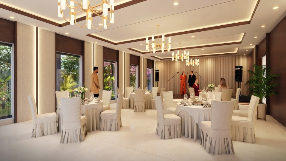 Eco Classic Villa - Top View - Banquet Hall